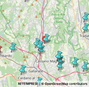 Mappa Via Carabelli, 21040 Oggiona Con Santo Stefano VA, Italia (5.646)