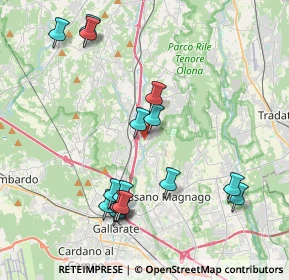 Mappa Via Carabelli, 21040 Oggiona Con Santo Stefano VA, Italia (4.26375)