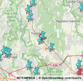 Mappa Via Pasubio, 21049 Tradate VA, Italia (6.8375)