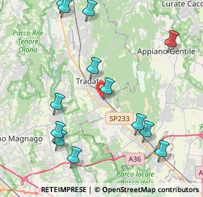 Mappa Via Pasubio, 21049 Tradate VA, Italia (4.82462)
