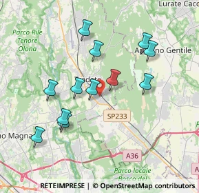 Mappa Via Pasubio, 21049 Tradate VA, Italia (3.515)
