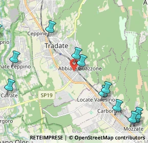 Mappa Via Pasubio, 21049 Tradate VA, Italia (2.85083)