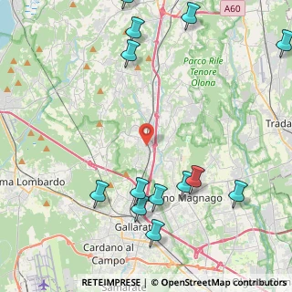 Mappa Via Monte Rosa, 21040 Jerago Con Orago VA, Italia (5.52462)
