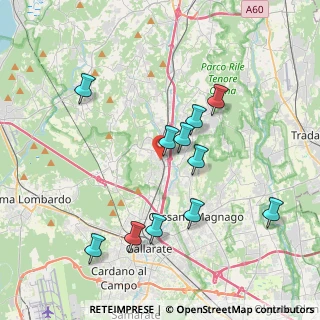 Mappa Via Monte Rosa, 21040 Jerago Con Orago VA, Italia (3.78182)