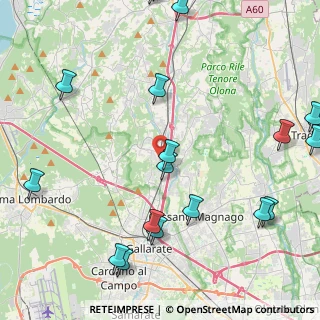 Mappa Via Monte Rosa, 21040 Jerago Con Orago VA, Italia (6.025)