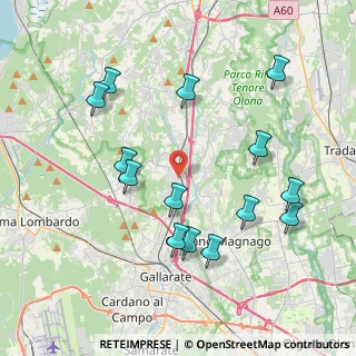 Mappa Via Monte Rosa, 21040 Jerago Con Orago VA, Italia (4.17357)