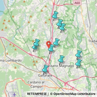 Mappa Via Monte Rosa, 21040 Jerago Con Orago VA, Italia (3.55091)