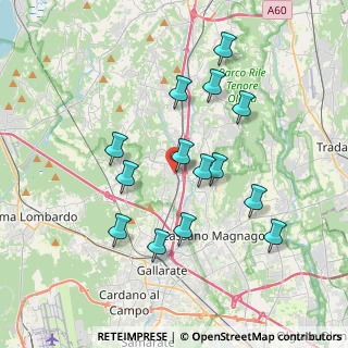 Mappa Via Monte Rosa, 21040 Jerago Con Orago VA, Italia (3.51571)