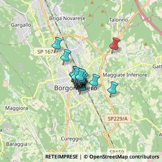 Mappa Via Giulio Bonola Lorella, 28021 Borgomanero NO, Italia (0.7455)