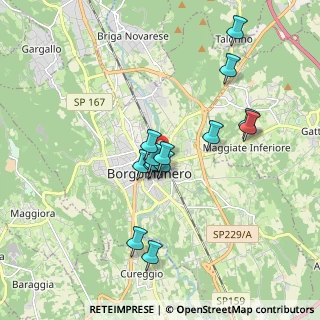 Mappa Via Giulio Bonola Lorella, 28021 Borgomanero NO, Italia (1.54714)
