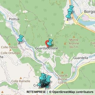 Mappa Via Cavour, 13010 Guardabosone VC, Italia (1.6475)