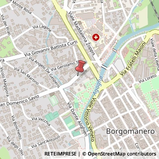 Mappa Via Don Bosco, 17, 28021 Borgomanero, Novara (Piemonte)
