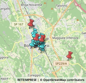 Mappa Vicolo Siai, 28021 Borgomanero NO, Italia (0.9715)