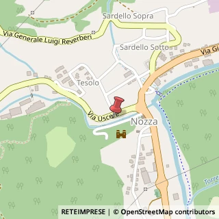 Mappa Via Uscere, 4, 25078 Vestone, Brescia (Lombardia)