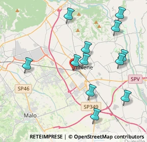 Mappa Via S. Chiara, 36016 Thiene VI, Italia (4.23083)