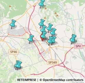 Mappa Via S. Chiara, 36016 Thiene VI, Italia (3.53714)