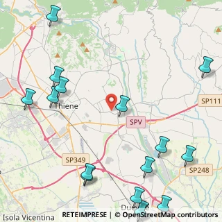 Mappa 36030 Sarcedo VI, Italia (6.33875)