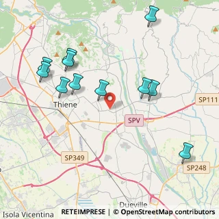 Mappa 36030 Sarcedo VI, Italia (4.42909)