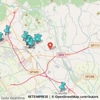 Mappa 36030 Sarcedo VI, Italia (5.23417)