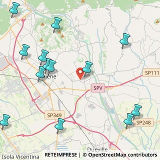 Mappa 36030 Sarcedo VI, Italia (6.03071)