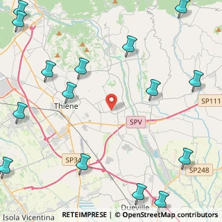 Mappa 36030 Sarcedo VI, Italia (6.704)