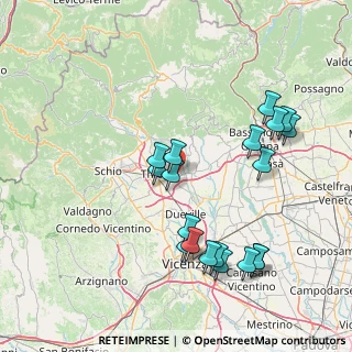 Mappa 36030 Sarcedo VI, Italia (16.37211)