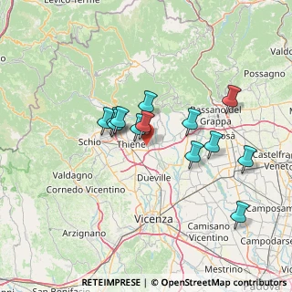 Mappa 36030 Sarcedo VI, Italia (11.89077)