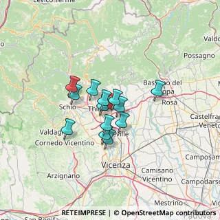 Mappa 36030 Sarcedo VI, Italia (8.76)