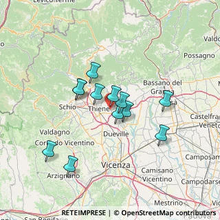 Mappa 36030 Sarcedo VI, Italia (11.43)