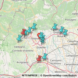 Mappa 36030 Sarcedo VI, Italia (13.24769)