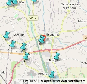 Mappa Via Maglio, 36042 Breganze VI, Italia (3.05286)