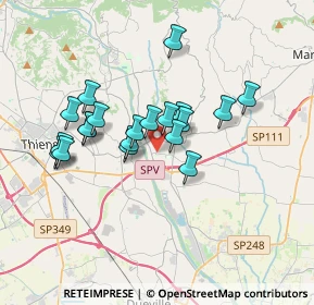 Mappa Via Maglio, 36042 Breganze VI, Italia (2.8965)