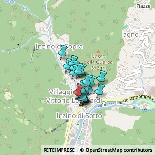 Mappa Via Michelangelo, 25063 Gardone Val Trompia BS, Italia (0.24652)