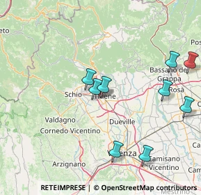 Mappa Via Solferino, 36016 Thiene VI, Italia (21.475)