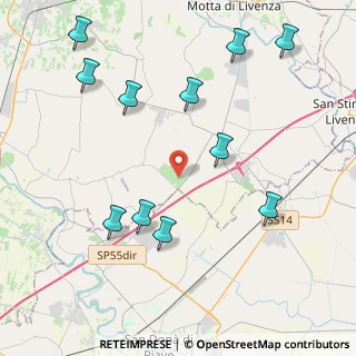 Mappa Via Calnuova, 31040 Salgareda TV, Italia (4.79545)