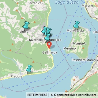 Mappa Via Sarnico, 24060 Tavernola Bergamasca BG, Italia (1.56818)