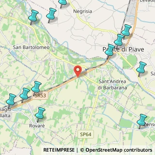 Mappa Via Postumia Est, 31048 San Biagio di Callalta TV, Italia (3.35667)