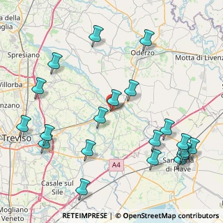 Mappa Via Postumia Est, 31048 San Biagio di Callalta TV, Italia (10.366)