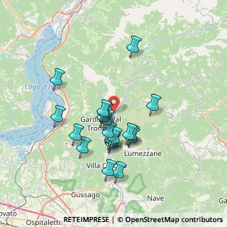 Mappa Via Giuseppe Zanardelli, 25060 Marcheno BS, Italia (6.2675)