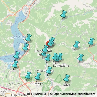 Mappa Via Giuseppe Zanardelli, 25060 Marcheno BS, Italia (8.533)