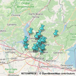 Mappa Via Giuseppe Zanardelli, 25060 Marcheno BS, Italia (9.8575)
