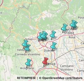 Mappa Via II Giugno, 36016 Thiene VI, Italia (13.09083)
