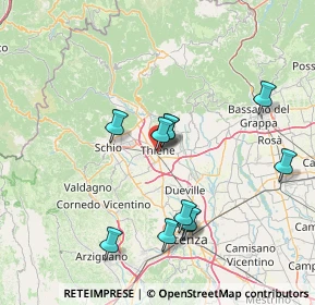 Mappa Via II Giugno, 36016 Thiene VI, Italia (13.94)