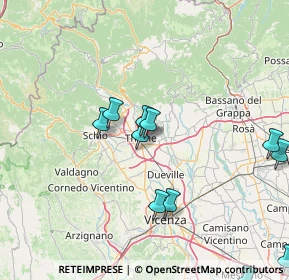 Mappa Viale dello Sport, 36016 Thiene VI, Italia (19.61583)