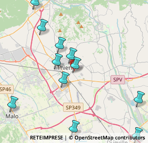 Mappa Viale dello Sport, 36016 Thiene VI, Italia (5.19583)