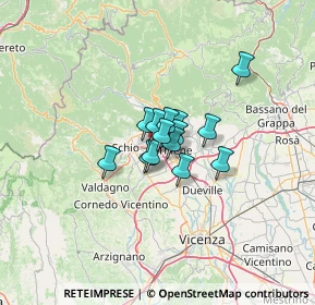 Mappa Via del Progresso, 36035 Marano Vicentino VI, Italia (6.28)