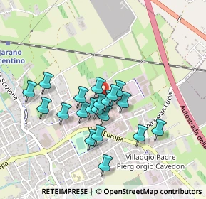 Mappa Via del Progresso, 36035 Marano Vicentino VI, Italia (0.365)