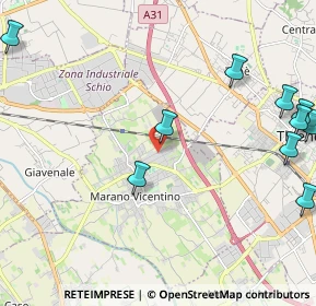 Mappa Via del Progresso, 36035 Marano Vicentino VI, Italia (3.03818)