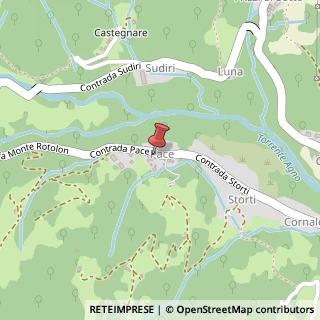Mappa Contrada Pace, 2, 36076 Recoaro Terme, Vicenza (Veneto)