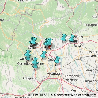 Mappa Via Giberte, 36030 Sarcedo VI, Italia (11.09529)